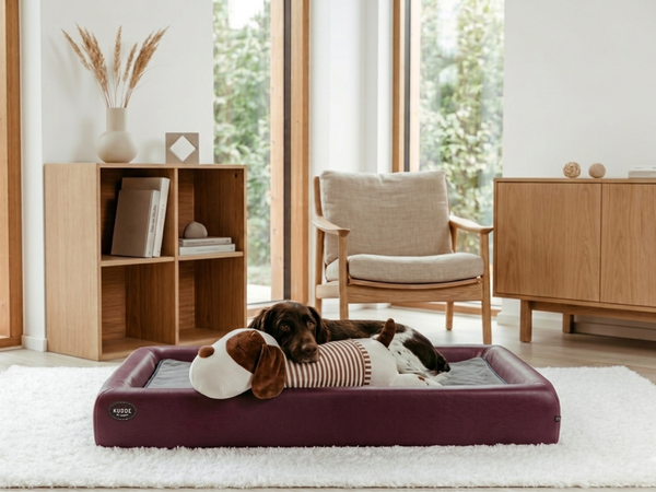 Buddy-Set | KUDDE Hundebett + Ankuschelhund