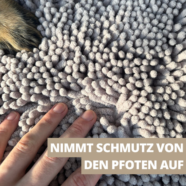 Hunde Schmutzfangmatte | Rutschfeste Bodenmatte in Premiumqualität