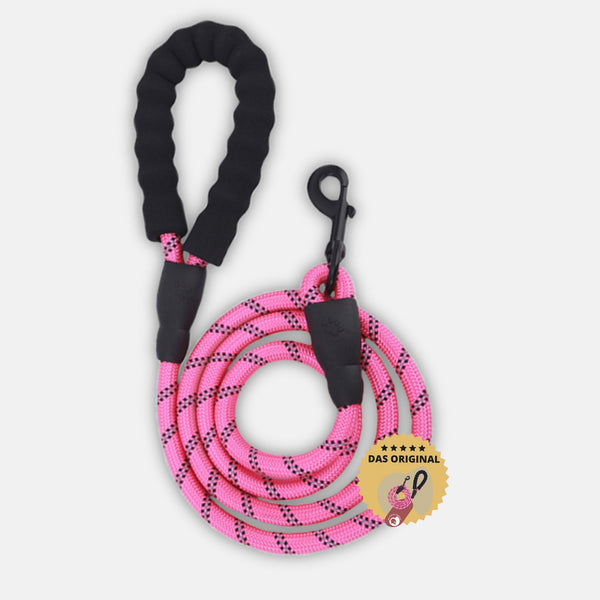 Anti Zug Hundeleine Hunde Gassi gehen Farbe pink