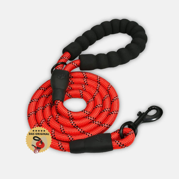 Anti Zug Hundeleine Hunde Gassi gehen Farbe Rot
