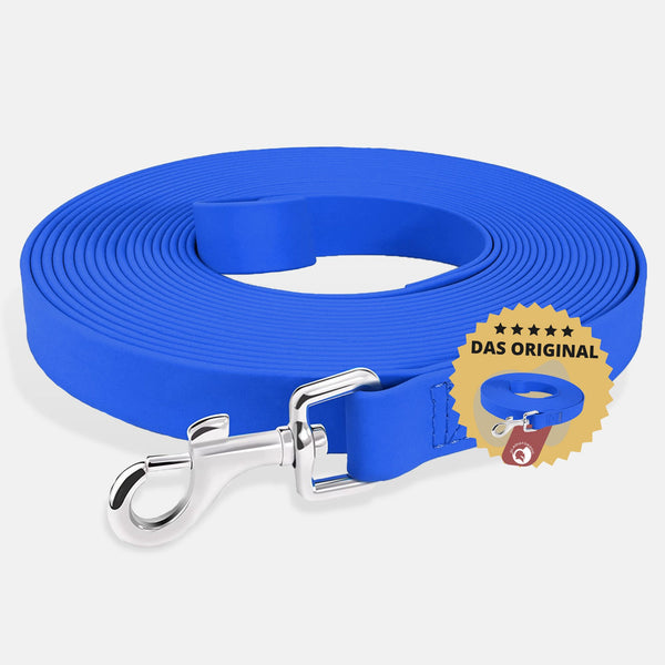 Schleppleine - robust und wasserfest | Blau