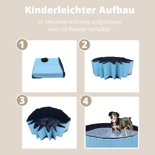 Pool für Hunde und Kinder, Ideal für den Sommer