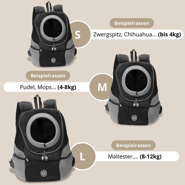 Rucksack für Hunde