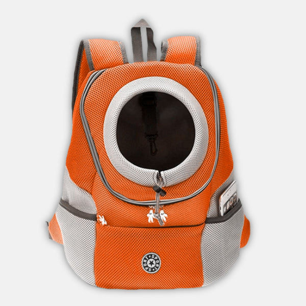 Hunderucksack orange