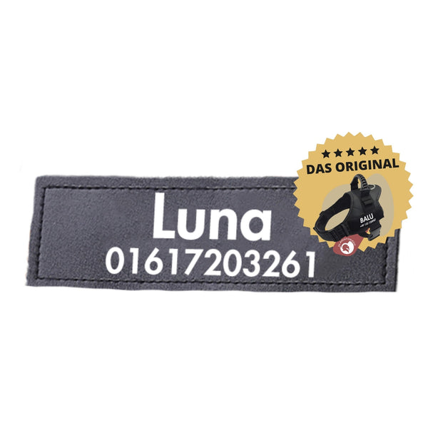 Hundegeschirr mit Luna personalisiert