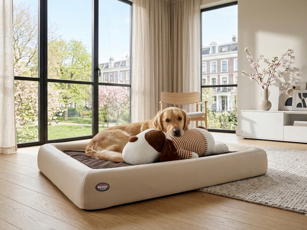 Buddy-Set | KUDDE Hundebett + Ankuschelhund