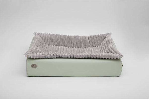 Hundebett KUDDE Pastell Kunstleder