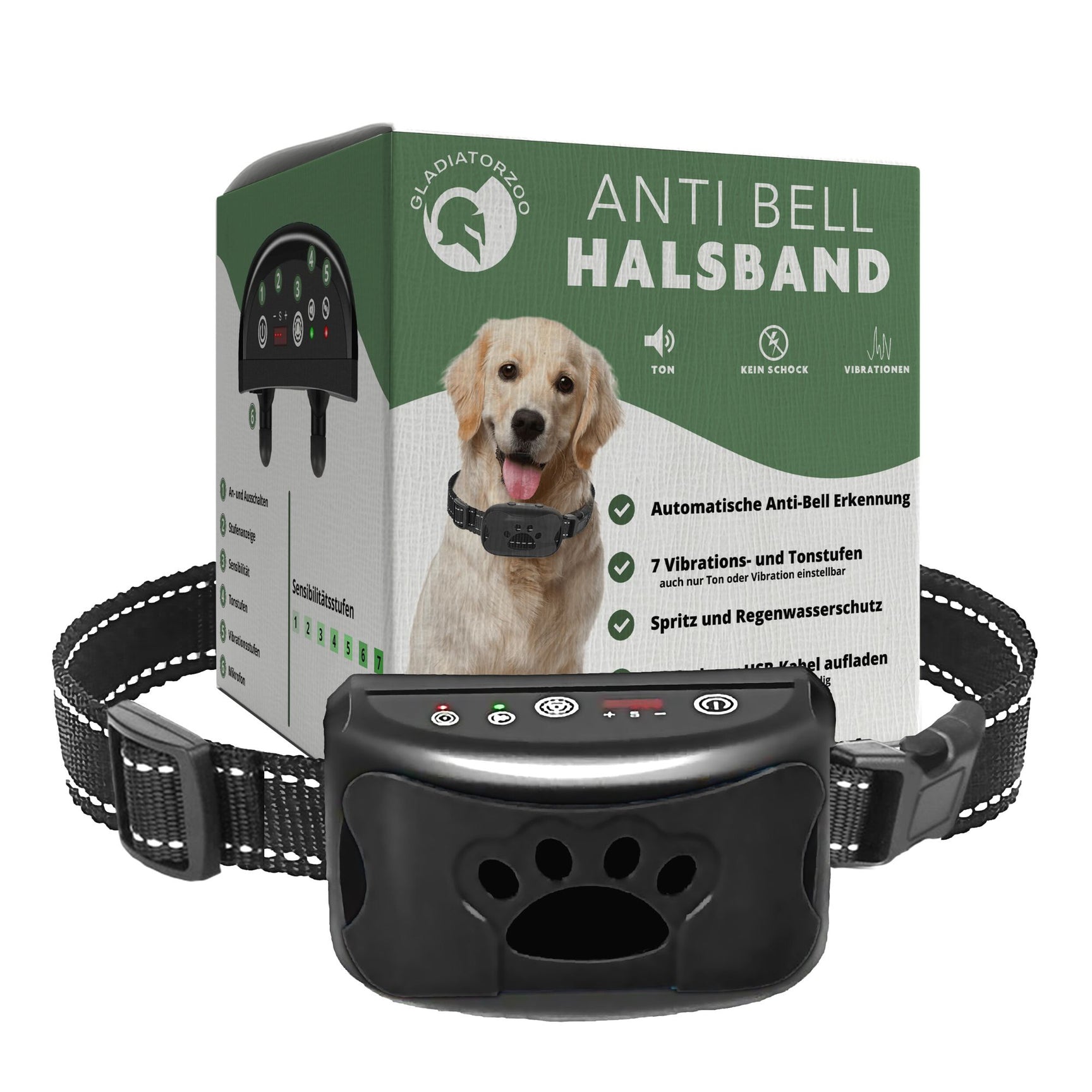 Anti Bell Halsband Für Kleine Hunde Anti-Bell-Hundehalsband | Hundeerziehung besonders tierfreundlich